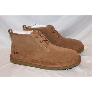 NIB‎ UGG MEN'S NEUMEL SUEDE SHEARLING LINED CHUKKA BOOTS CHESTNUT 13